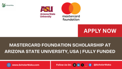 Mastercard Foundation Scholarship 2026 at Arizona State University, USA — Fully Funded - ScholarWaka