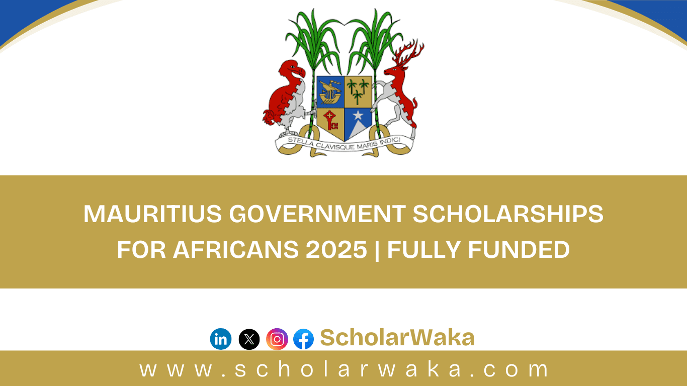 Mauritius Government Scholarships For Africans 2025 - ScholarWaka