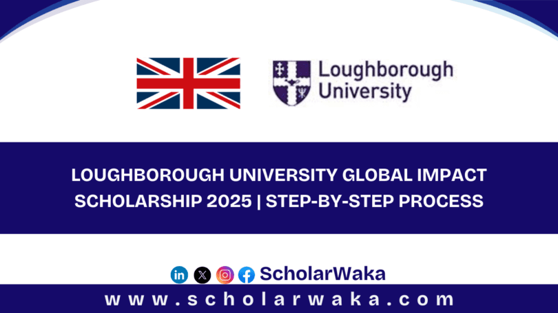 Global Impact Scholarship 2025 - ScholarWaka