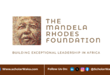The Mandela Rhodes Scholarship 2026 for Africans | Fully Funded - ScholarWaka