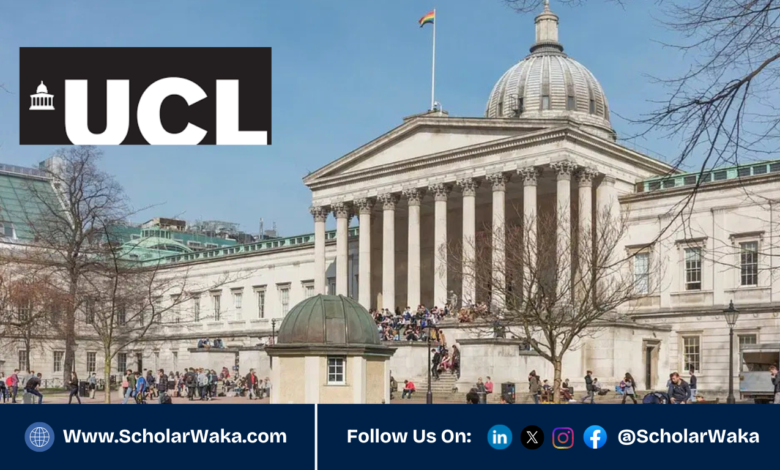 2026 University College London (UCL) Humanitarian Scholarship UK | Fully Funded - ScholarWaka