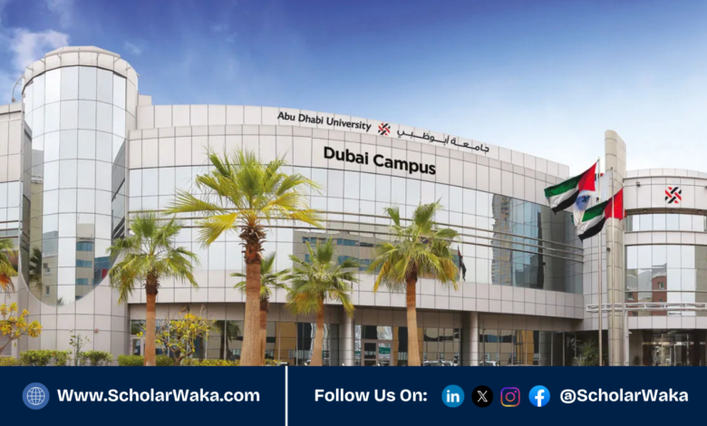 The Abu Dhabi University Scholarships 2026 in UAE | Fully Funded - ScholarWaka