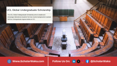 UCL Global Undergraduate Scholarship 2026 for International Students | Fully Funded - ScholarWaka