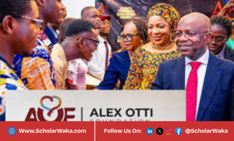 Alex Otti Foundation Scholarship 2026 for Undergraduate Students in Nigeria | How to Apply - ScholarWaka