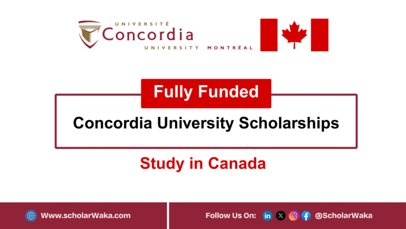 Concordia University Scholarships 2025/2026 - ScholarWaka
