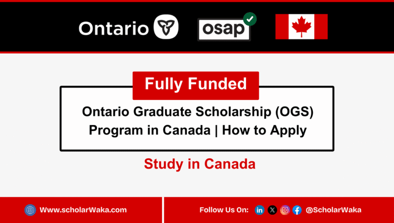 Ontario Graduate Scholarship (OGS) Program - ScholarWaka