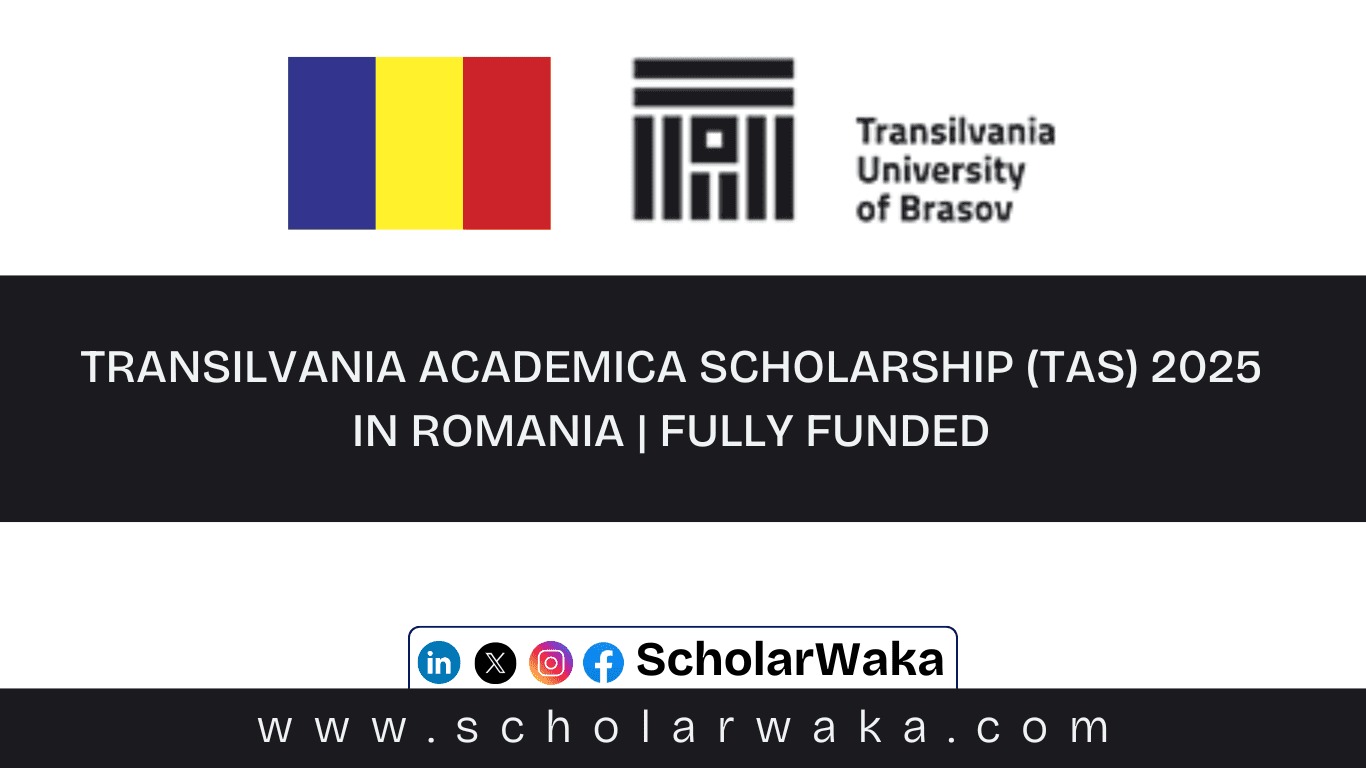 Transilvania Academica Scholarship (TAS) 2025 - ScholarWaka