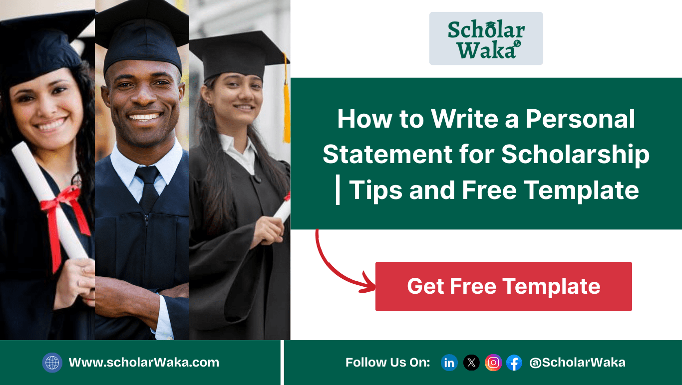 How to Write a Personal Statement for Scholarship - ScholarWaka