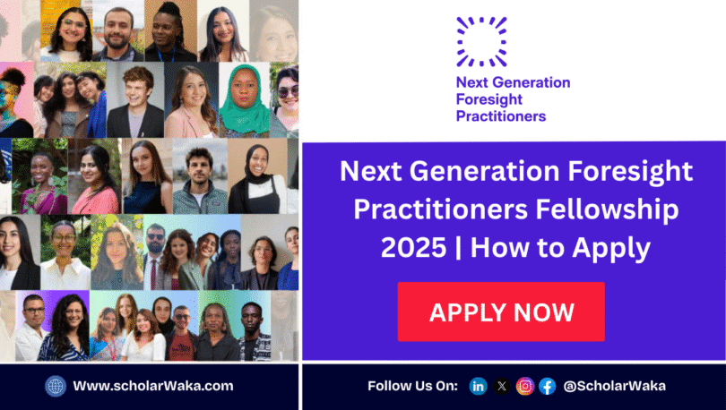 Next Generation Foresight Practitioners Fellowship 2025 - ScholarWaka
