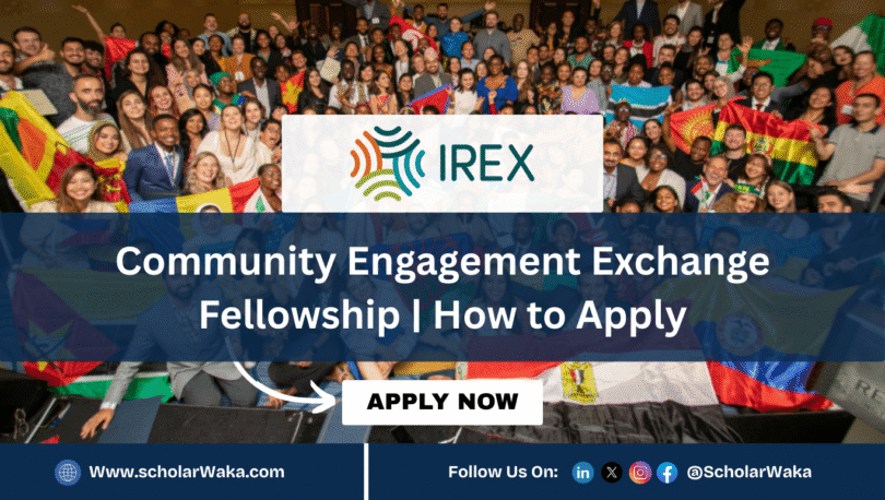 2026 Community Engagement Exchange Fellowship - ScholarWaka