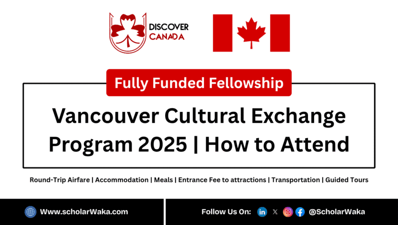 Vancouver Cultural Exchange Program 2025 - ScholarWaka