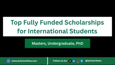 Top Fully Funded Scholarships for International Students - ScholarWaka