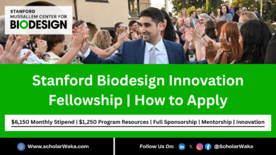 Stanford Biodesign Innovation Fellowship 2026 (Paid) | How to Apply - ScholarWaka