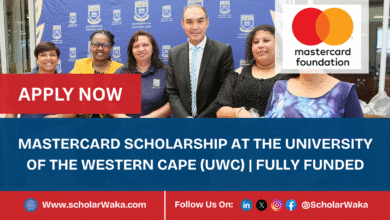 Mastercard Scholarship at the University of the Western Cape (UWC) 2026 (Fully Funded) - ScholarWaka