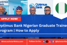 Optimus Bank 2025 Nigerian Graduate Trainee Program | How to Apply - ScholarWaka