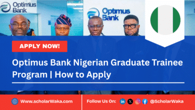 Optimus Bank 2025 Nigerian Graduate Trainee Program | How to Apply - ScholarWaka