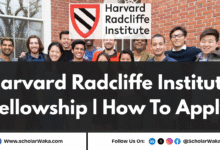Harvard Radcliffe Institute 2026 Fellowship | How To Apply - ScholarWaka