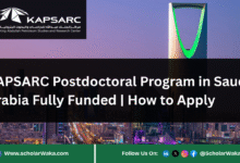 KAPSARC Postdoctoral Program 2026 in Saudi Arabia (Fully Funded) | How to Apply - ScholarWaka