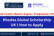 Rhodes Global Scholarship 2026 in UK | How to Apply - ScholarWaka
