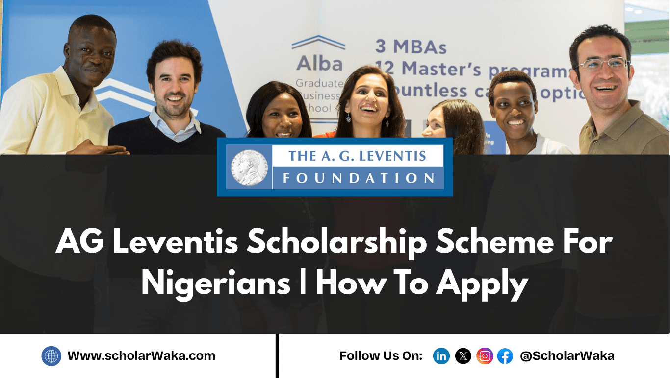 AG Leventis Scholarship 2025 For Nigerians - ScholarWaka