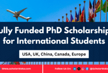 Fully Funded PhD Scholarships for International Students 2025 - ScholarWaka