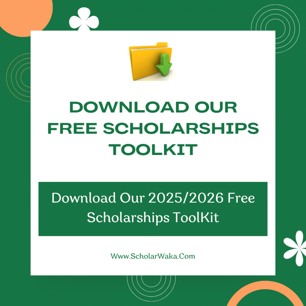 Download 2025/2026 Scholarships ToolKit For Free - ScholarWaka