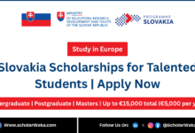 Slovakia Scholarships for Talented Students 2025/2026 in Europe | Apply Now - ScholarWaka