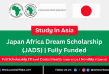 Japan Africa Dream Scholarship (JADS) 2025/2026 | Fully Funded - ScholarWaka