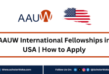 AAUW International Fellowships 2025–2026 in USA | How to Apply - ScholarWaka