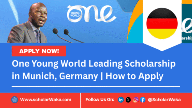 One Young World Leading Scholarship 2025 in Munich, Germany | How to Apply - ScholarWaka
