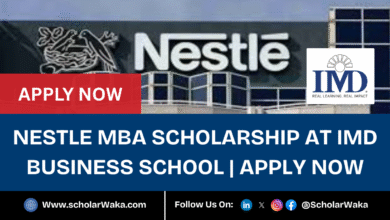 Nestle MBA Scholarship at IMD Business School 2025 | Apply Now - ScholarWaka