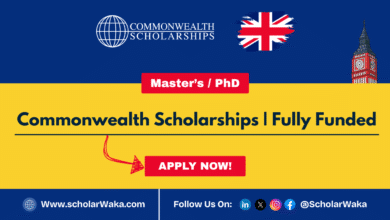 Commonwealth Scholarship 2026/2027 | Fully Funded - ScholarWaka