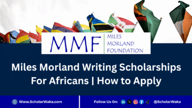 Miles Morland Writing Scholarships 2025 For Africans | How to Apply - ScholarWaka