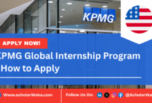 2025 KPMG Global Internship Program | How to Apply - ScholarWaka