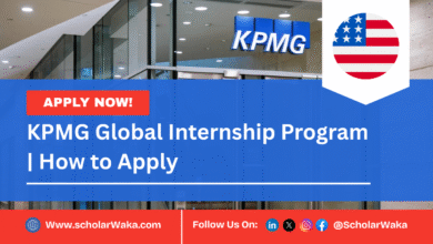 2025 KPMG Global Internship Program | How to Apply - ScholarWaka