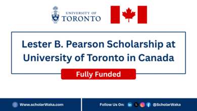 Lester B. Pearson Scholarship 2026 at University of Toronto in Canada | Fully Funded - ScholarWaka
