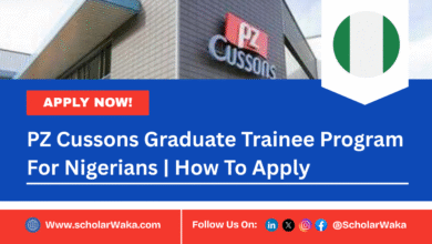 PZ Cussons Graduate Trainee Program For Nigerians 2025 | How To Apply - ScholarWaka
