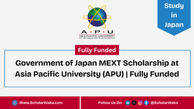 2026 Government of Japan MEXT Scholarship at Asia Pacific University (APU) | Fully Funded - ScholarWaka