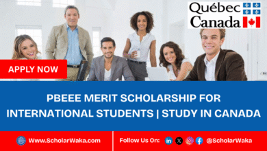 PBEEE Merit Scholarship 2026–2027 for International Students | Study in Canada - ScholarWaka