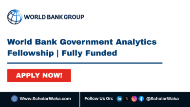 World Bank Government Analytics Fellowship 2026 | Fully Funded - ScholarWaka