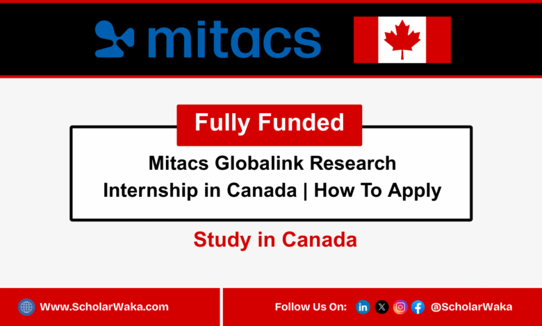 Mitacs Globalink Research Internship 2026 in Canada | How To Apply - ScholarWaka