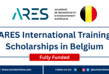ARES International Training Scholarships in Belgium 2026-2027 | Fully Funded - ScholarWaka