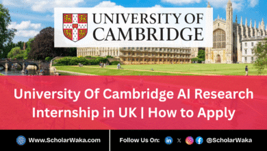 University Of Cambridge AI Research Internship 2025 In UK | How to Apply - ScholarWaka