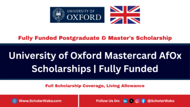 University of Oxford Mastercard AfOx Scholarships 2026-2027 | Fully Funded - ScholarWaka