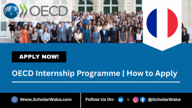 OECD Internship Programme 2026 | How to Apply - ScholarWaka