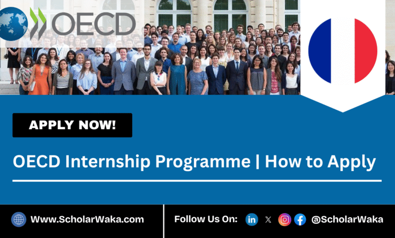 OECD Internship Programme 2026 | How to Apply - ScholarWaka