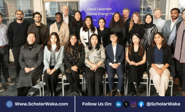 2026 David Leuschen Global Energy Fellowship At Columbia University | How to Apply - ScholarWaka