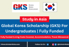2026 Global Korea Scholarship (GKS) For Undergraduates | Fully Funded - ScholarWaka