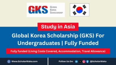 2026 Global Korea Scholarship (GKS) For Undergraduates | Fully Funded - ScholarWaka
