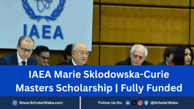 IAEA Marie Sklodowska-Curie Masters Scholarship 2026 | Fully Funded - ScholarWaka
